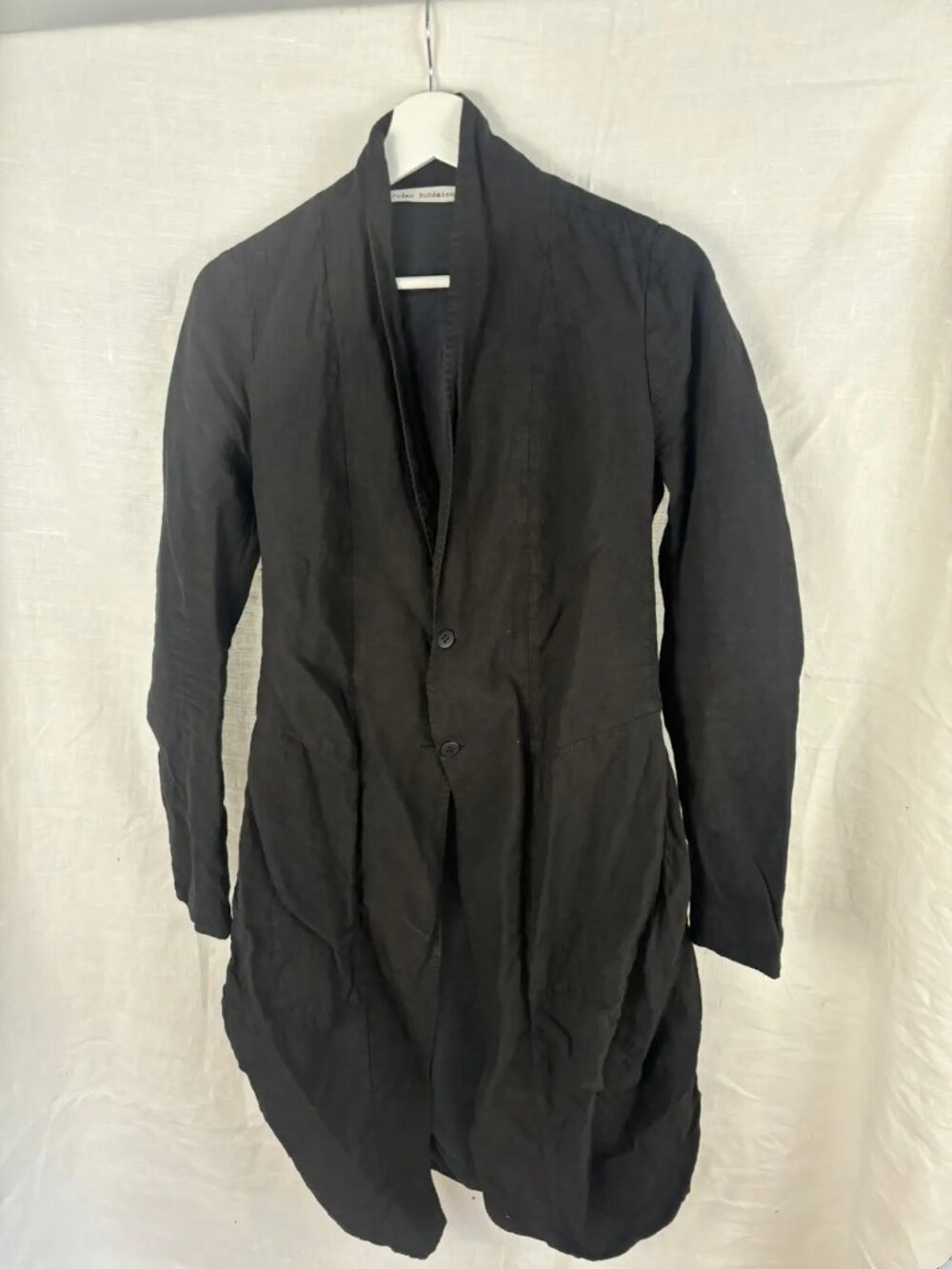 Poeme Bohemian Linen? Coat 42 Mens